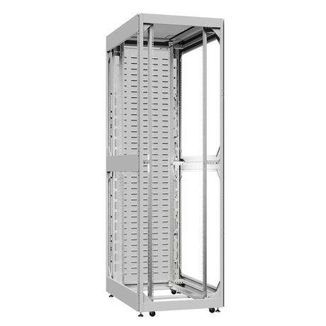 Шкаф серверный 42U 800х1200 передняя дверь: без. задняя протект IP41. боковые панели: цвет: серый RAL7035 - EX 8242.7060 SYSMATRIX