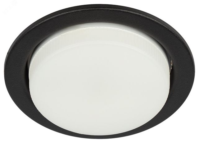 Встраиваемый светильник под лампу GX53 KL70 SBK черный матовый - Б0057476 ЭРА