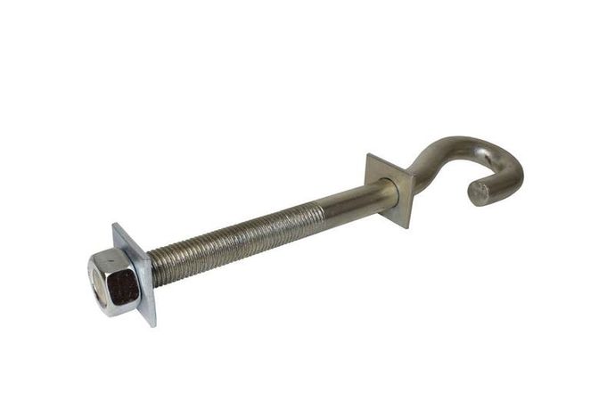 Крюк проходной КР-20/240 (КМ20-240/145/46; КМС-20/240; В-20/240; SOT21.1) МЗВА ЦБ-00000303