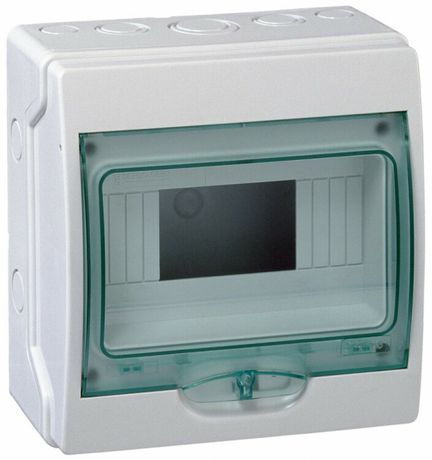 Бокс ОП Kaedra 8мод. сер. с прозр. дверью IP65 SchE 13978 Schneider Electric