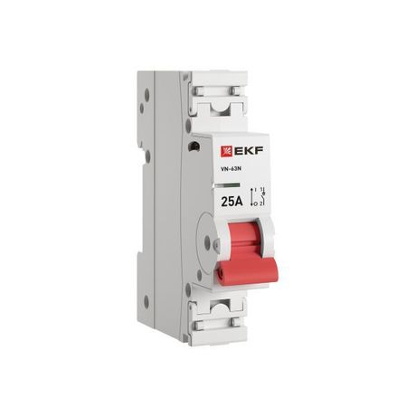 Выключатель нагрузки 1P 25А ВН-63N PROxima| S63125 | EKF