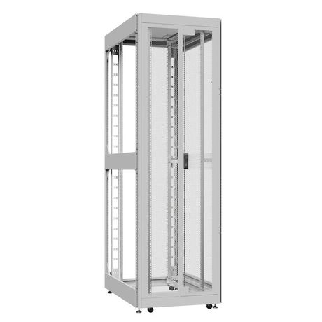 Шкаф серверный 52U 800х1200 передняя дверь: двустворчатая перфорированная IP20. задняя без. боковые панели: цвет: серый RAL7035 - EX 8252.7400 SYSMATRIX