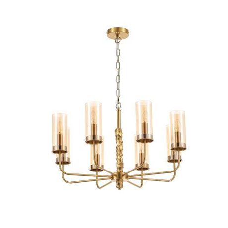 Люстра Marinela 4140-306 8 х Е14 60 Вт дизайн | Б0066476 Rivoli ЭРА