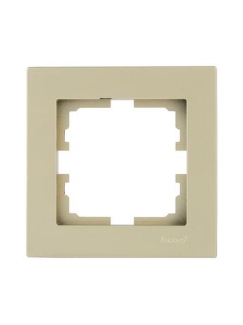 Рамка 1-местн. горизонт. VESNA титан LEZARD 742-3700-146