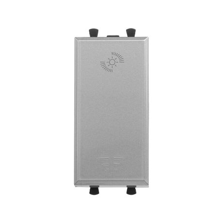 Закаленная сталь 1модуль - 4404341 Avanti Диммер кнопочный модульный для LED ламп ДКС