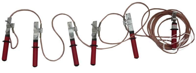 Заземление переносное для воздушных линий ЗПЛ-1Н сечен. 25мм ЭЛЕКТРО ТРЕЙД ZAP121-25