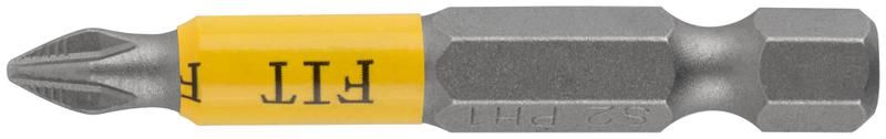 Набор бит кованые сталь S2 односторонние 50мм PH1 профи блистер (уп.2шт) FIT 57504 РОС