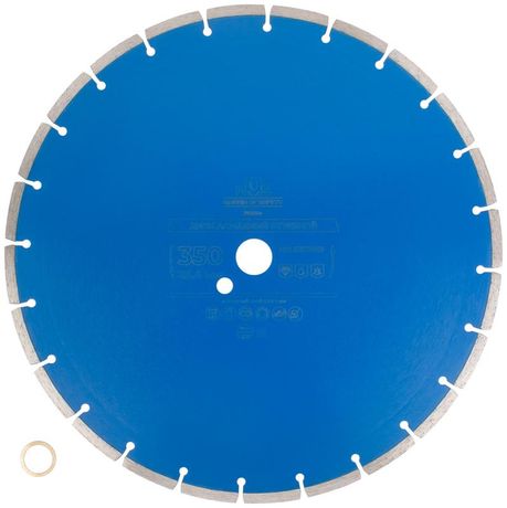 Диск отрезной алмазный по бетону 350х3.2х7х25.4мм MOS 37331М