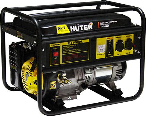 Электрогенератор DY5000L | 64/1/5 HUTER