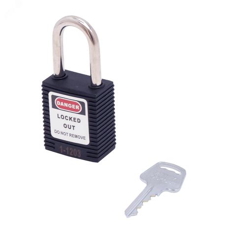 Замок навесной BD-G05S Black A - 10314 ПТК