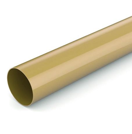 Труба гладкая ПВХ жесткая d25мм свет. дерево (уп.50м) Урал Пак ГТ-0032125-050 У.ПАК