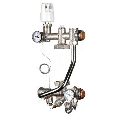 Узел насосно-смесительный без насоса монтажная длина 130мм - VT.TECHNOMIX.0.130 VALTEC IVTECH130