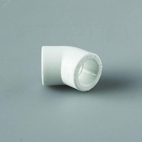 Угольник 90 мм 45 град., полипропиленовый PPR, белый - PA13522P PRO AQUA