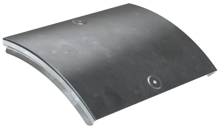 Крышка поворота плавн. 45град тип В20 ESCA 200мм HDZ | CPV41D-0-45-200-08-HDZ IEK