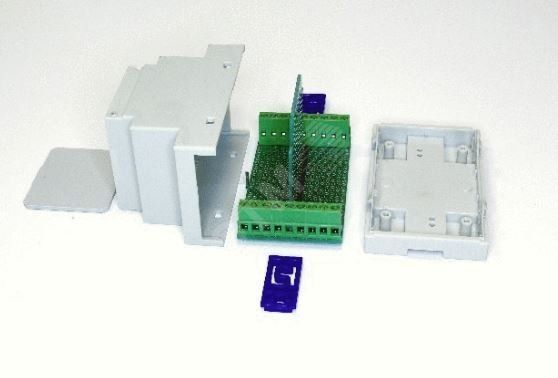 Набор деталей для макетирования и проектирования изделий РЭА КИТ-141, корпус 3 модуля (53мм) - 4640016937523 Меандр