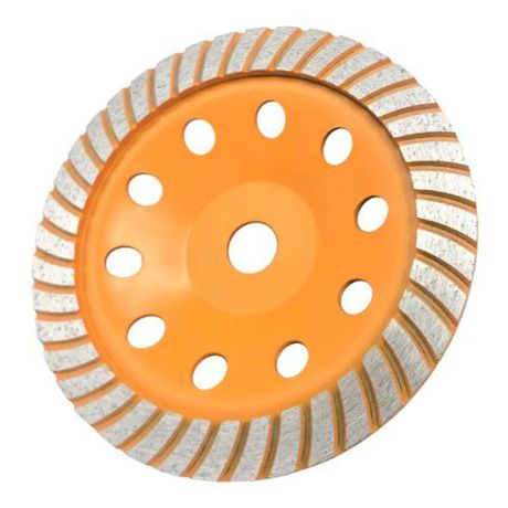 Чашка алмазная зачистная, 230 мм, Турбо | 73/10/3/11 ВИХРЬ