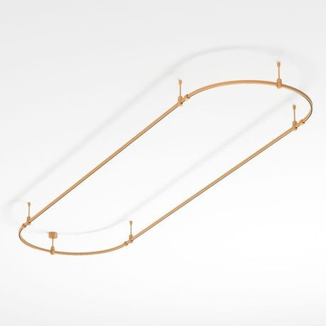 Трек ART-APRIORI-OVAL-ROD-200-3000x1000 (GD) (ARL, IP20 металл, 3 года) - 048502 Arlight