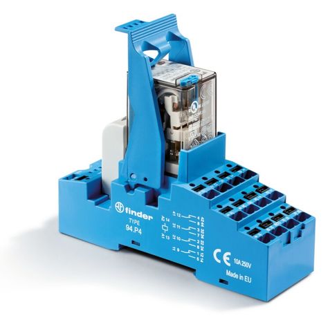 Интерфейсный модуль, электромеханическое реле; 4CO 7A; контакты AgNi; питание 230В AC; категория защиты IP20 | 58P482300060SPA Finder