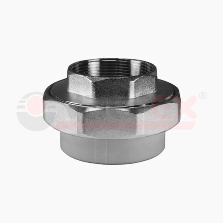 Муфта разъемная 32x1' ВР полипропиленовая PPR американка, серая - 10155025Г VALFEX