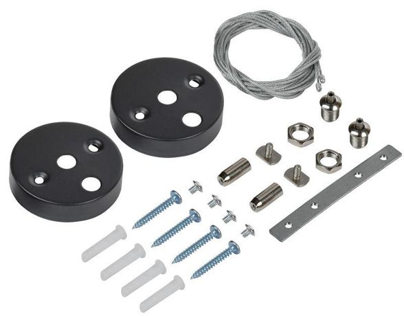 Комплект для подвесного монтажа свет. LED лин. черн. IEK | LT-LDCKD-KPM-K47 (ИЭК)