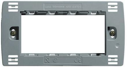 Суппорт 4мод. Luna для прямоуг. коробки Leg BTC C4704 Legrand