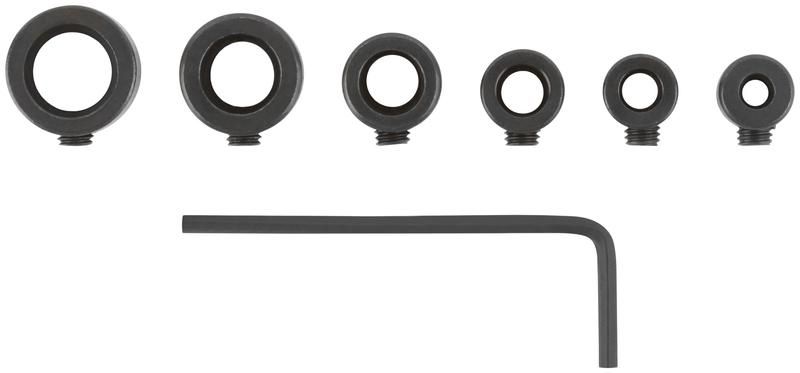 Набор стопперов для сверел 3; 4; 5; 6; 8; 10мм (6 предметов) КУРС 36426