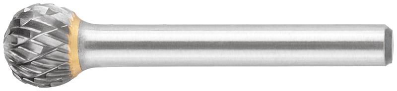 Шарошка карбидная штифт 6мм тип "D" сферическая 12х10х55мм FIT 36613 РОС
