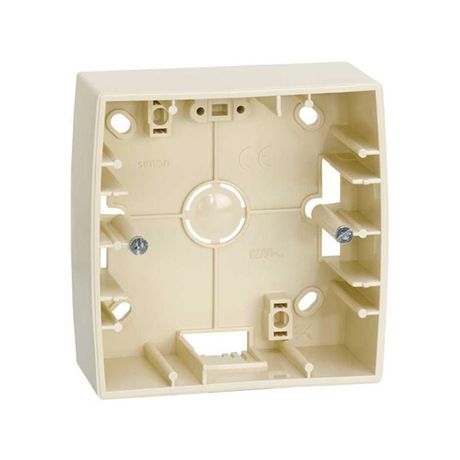 Коробка наружной установки на 1 пост, 89х89х37 mm, S82, сл.кость - 82751-31 Simon