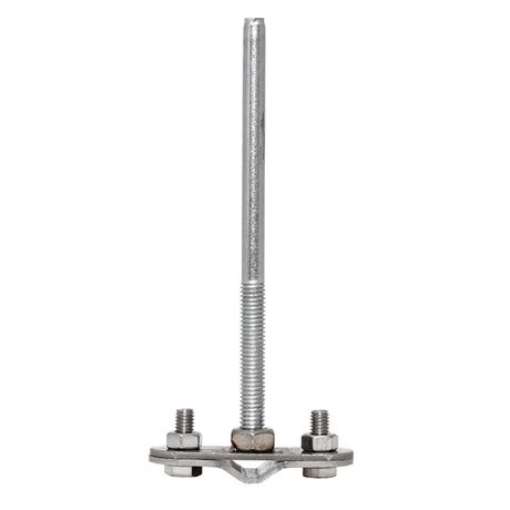 Держатель фасадный L=200мм Ni EKF PROxima | lp-31200-ni