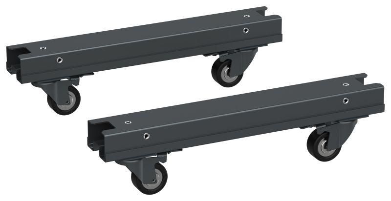 Комплект роликов для шкафа LINEA S шириной 600мм черный - LS-SRS05-600 IEK