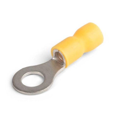 Наконечник кабельный кольцевой изолированный НКИ 6.0-6 (100шт/упак) серия EasyFix |90897 | КВТ