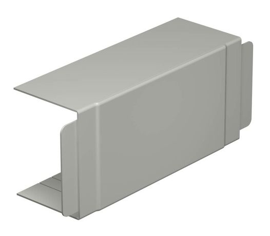 Крышка T-образной секции кабельного канала WDK 100x130 мм (ПВХ,серый) (WDK HK100130GR) | 6024815 OBO Bettermann