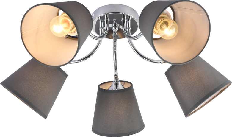 Люстра Alexa 9163-305 5 х Е27 60 Вт модерн | Б0059974 Rivoli ЭРА