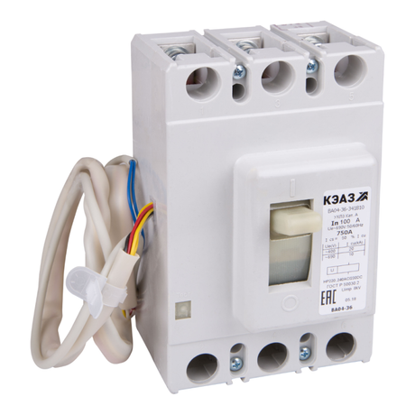 Выключатель автоматический ВА04-36-341110-31,5А-500-440DC-УХЛ3| 315329 | КЭАЗ