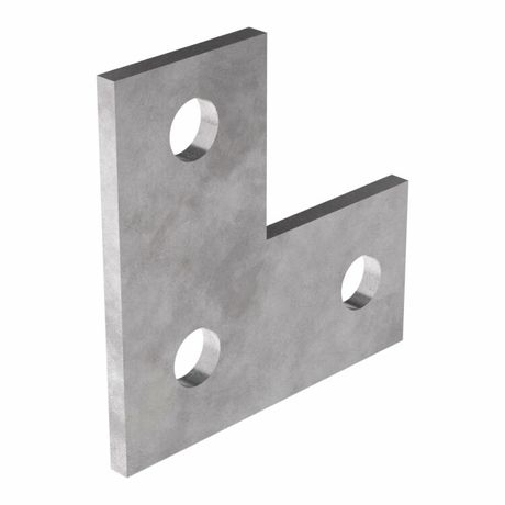 Пластина L-образная 3 отверстия | PR16.1117 Промрукав Строитель