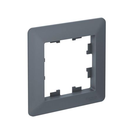 Рамка 1-м AtlasDesign Air грифель/дым. черн. SE ATN220701 APC