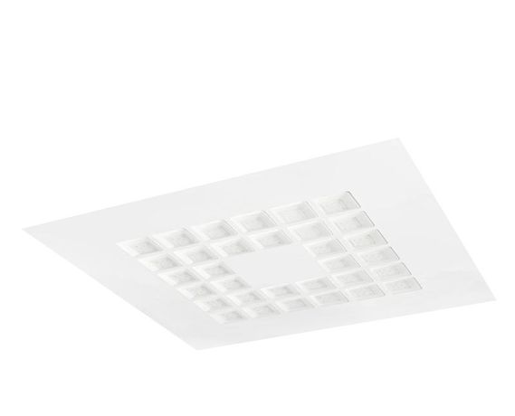 Светильник светодиодный ДВО CP 30 R 40 MP TW9 DT8 W60L60 WH 595х595х21мм 30Вт 2700-6500К IP20 DALI встраив. панель бел.   14063023853 арт. 14063023853