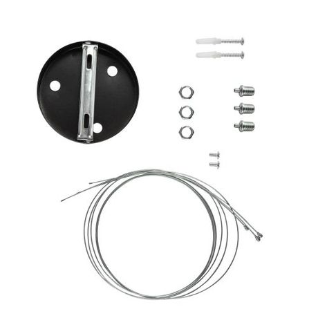 Набор монтажный SPO-AC-MOUNTKIT-3B для светильников LED Geometria черн. MC Б0069192 MC (Энергия света) арт. Б0069192