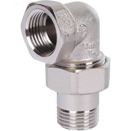 Сгон разъемный ВН 1/2' угловой (американка), никелированный - SFT-0059-000012 STOUT RG008T5QA3SG0J