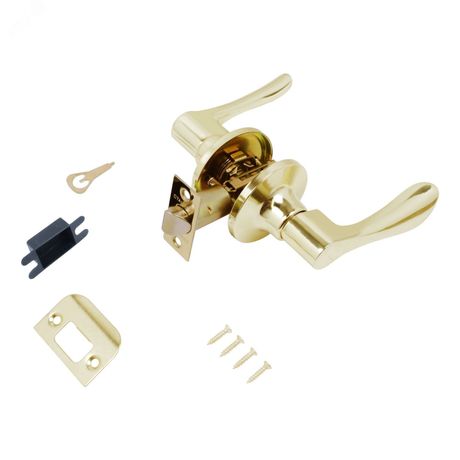 Защёлка СТАНДАРТ 8531 PS PB золото пустая - 13409 ПТК