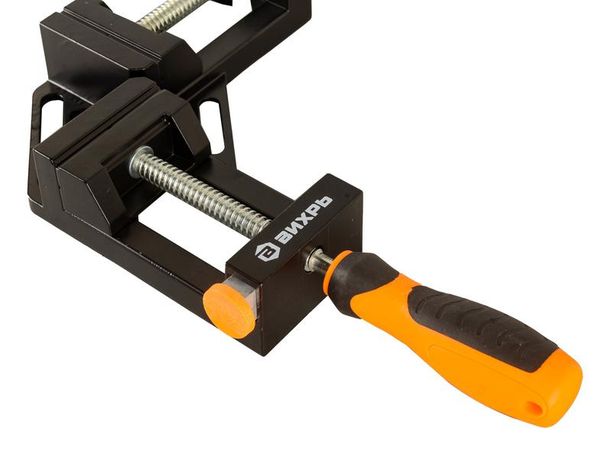 Струбцина угловая быстрозажимная 65х65мм Вихрь 73/9/5/6