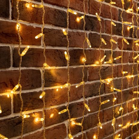 Гирлянда светодиодная Дождь 2х6 м, эффект мерцания, прозрачный провод, 230 В, диоды теплый белый, 768 LED (партия 2020-768 LED) | 235-386 NEON-NIGHT