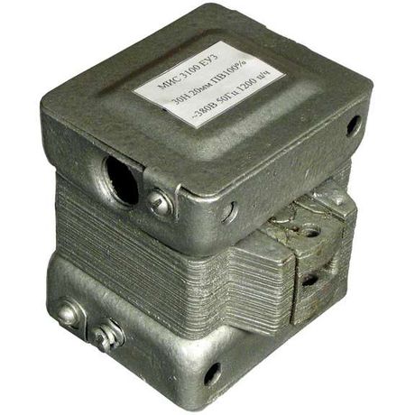 Электромагнит МИС-3200 127В 50Гц толкающее исполнение ПВ=100(40)% IP20 У3 Реле и Автоматика A8020-80098961