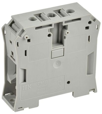 Колодка клеммная CTS ARMAFIX 120кв.мм сер. IEK YCT10-00-K03-120