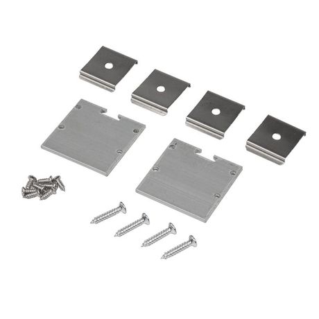 Заглушка торцевая для профиля PAL3535 AL /набор 2шт/ | .5059016 Jazzway