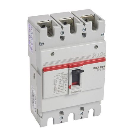 Выключатель автоматический 3п 225А 36кА DRX250 стационарн. Leg 027128 Legrand