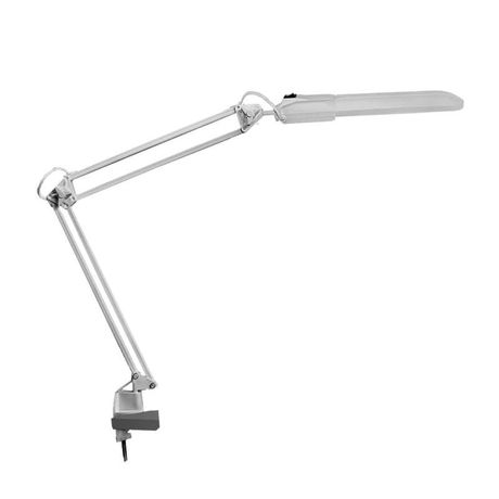 Светильник Дельта настол. на струбцине с ЭПРА 11Вт лампой КЛЛ 2G7 сер. Трансвит 134 Ultra LIGHT