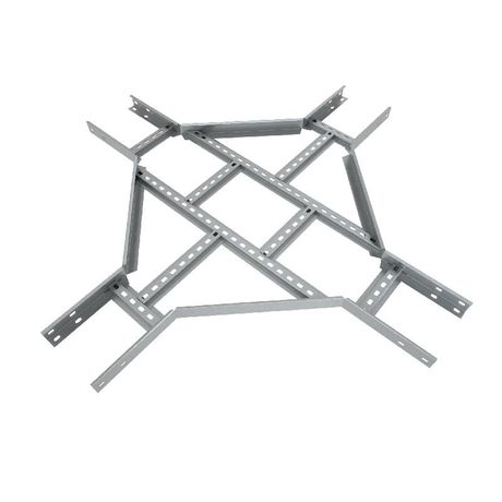 Быстрый монтаж HD85 - LO58773 Разветвитель Х образный лестничный 80х600х1,2 мм КМ-Профиль