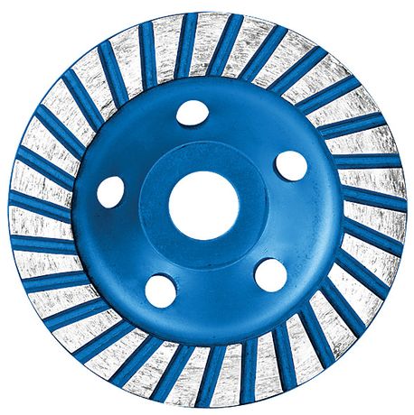 Диск шлифовальный алмазный Турбо посадочный диаметр 22.2мм широкие сегменты 125мм MOS 39520М