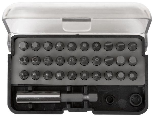 Набор бит 31 шт (30 CrV + адаптор с защелкой) - 57854 РОС